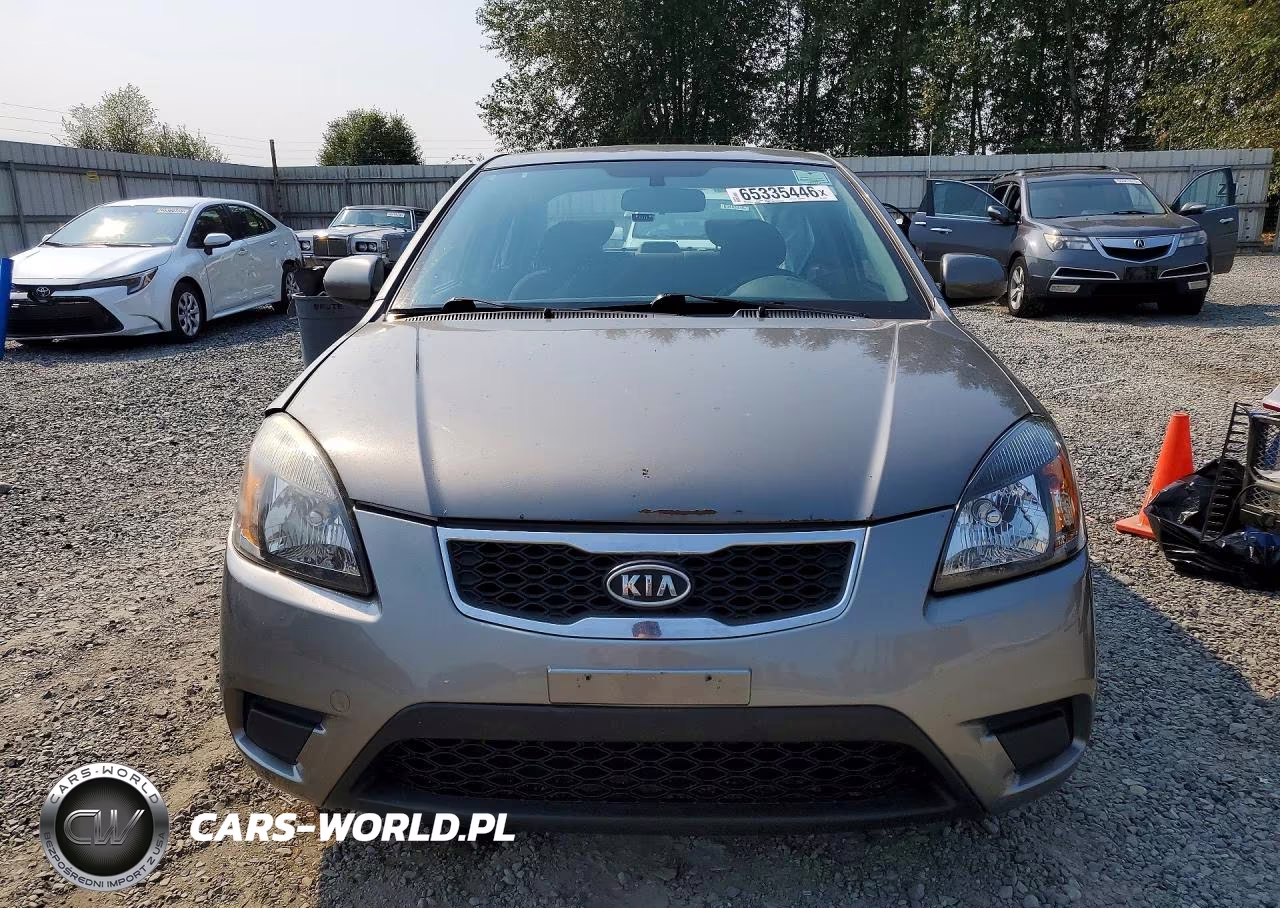 2011 Kia Rio Lx VIN:KNADH4A33B6955737 - 5