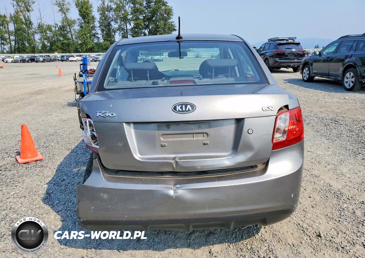 2011 Kia Rio Lx VIN:KNADH4A33B6955737 - 6