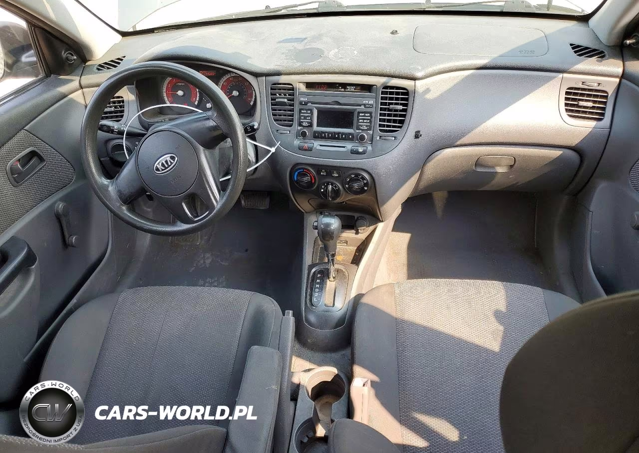 2011 Kia Rio Lx VIN:KNADH4A33B6955737 - 8