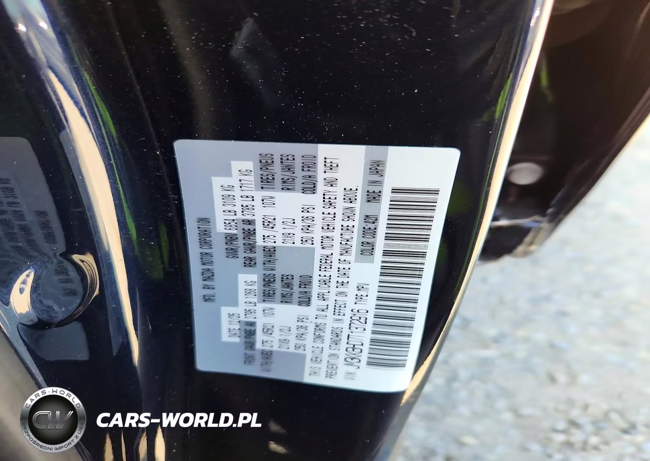 2026 Mazda Cx-90 Preferred VIN:JM3KKBHD7T1372916 - 14