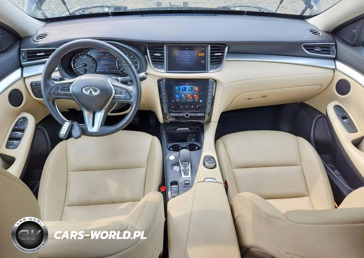 2021 Infiniti Qx50 Luxe VIN:3PCAJ5BBXMF123051 - 8