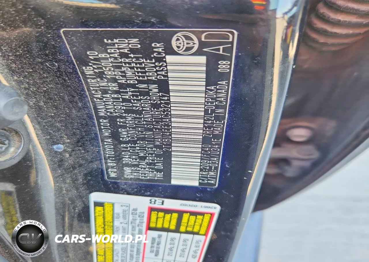 2010 Toyota Corolla Le VIN:2T1BU4EE3AC532147 - 12