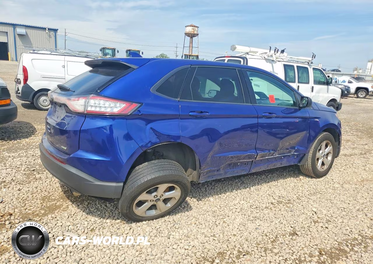 2015 Ford Edge Se VIN:2FMTK3G97FBC30425 - 3