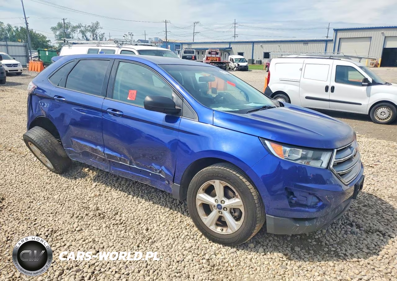 2015 Ford Edge Se VIN:2FMTK3G97FBC30425 - 4