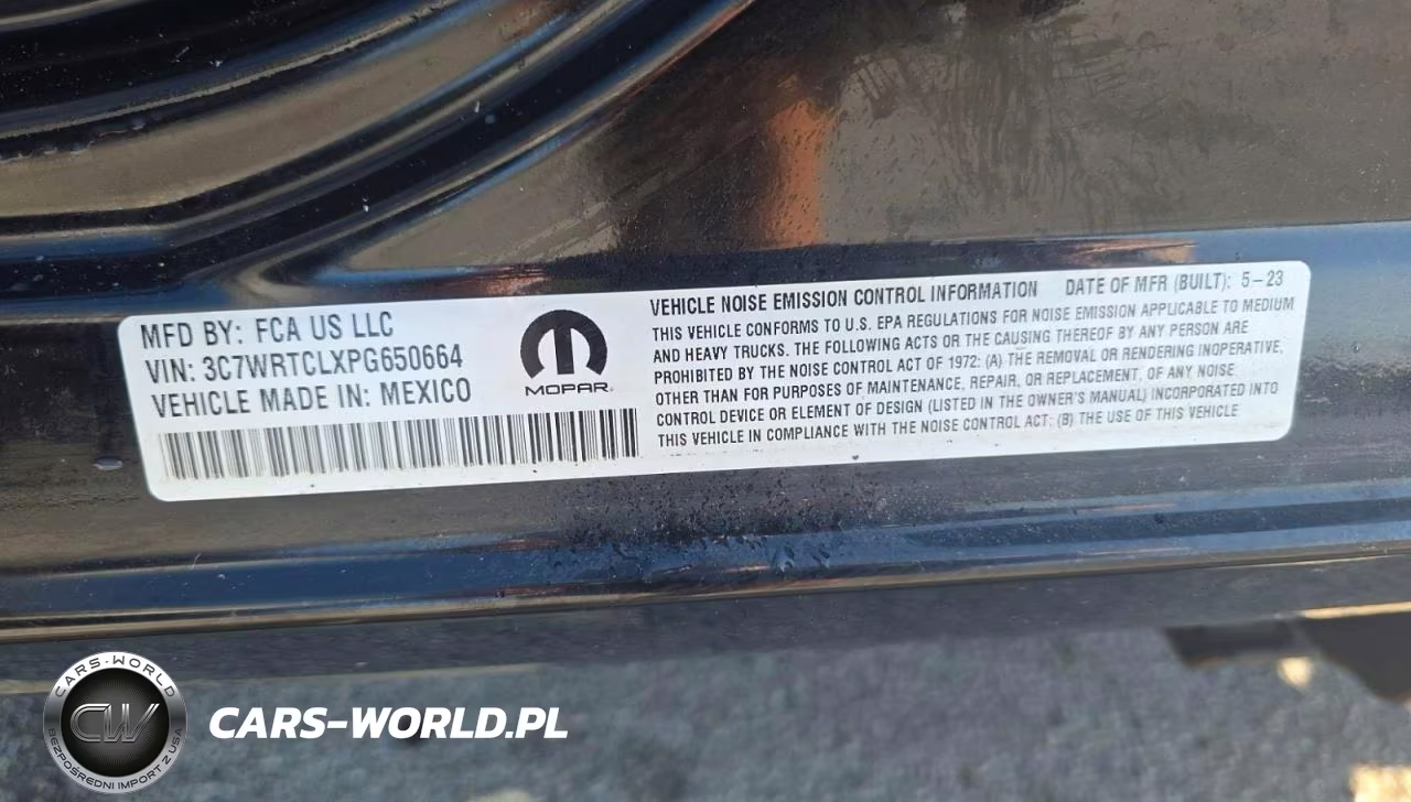 2023 Ram 3500 VIN:3C7WRTCLXPG650664 - 10