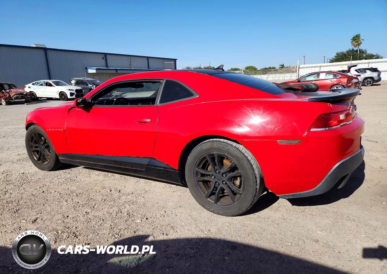 2015 Chevrolet Camaro Lt VIN:2G1FD1E31F9106682 - 2