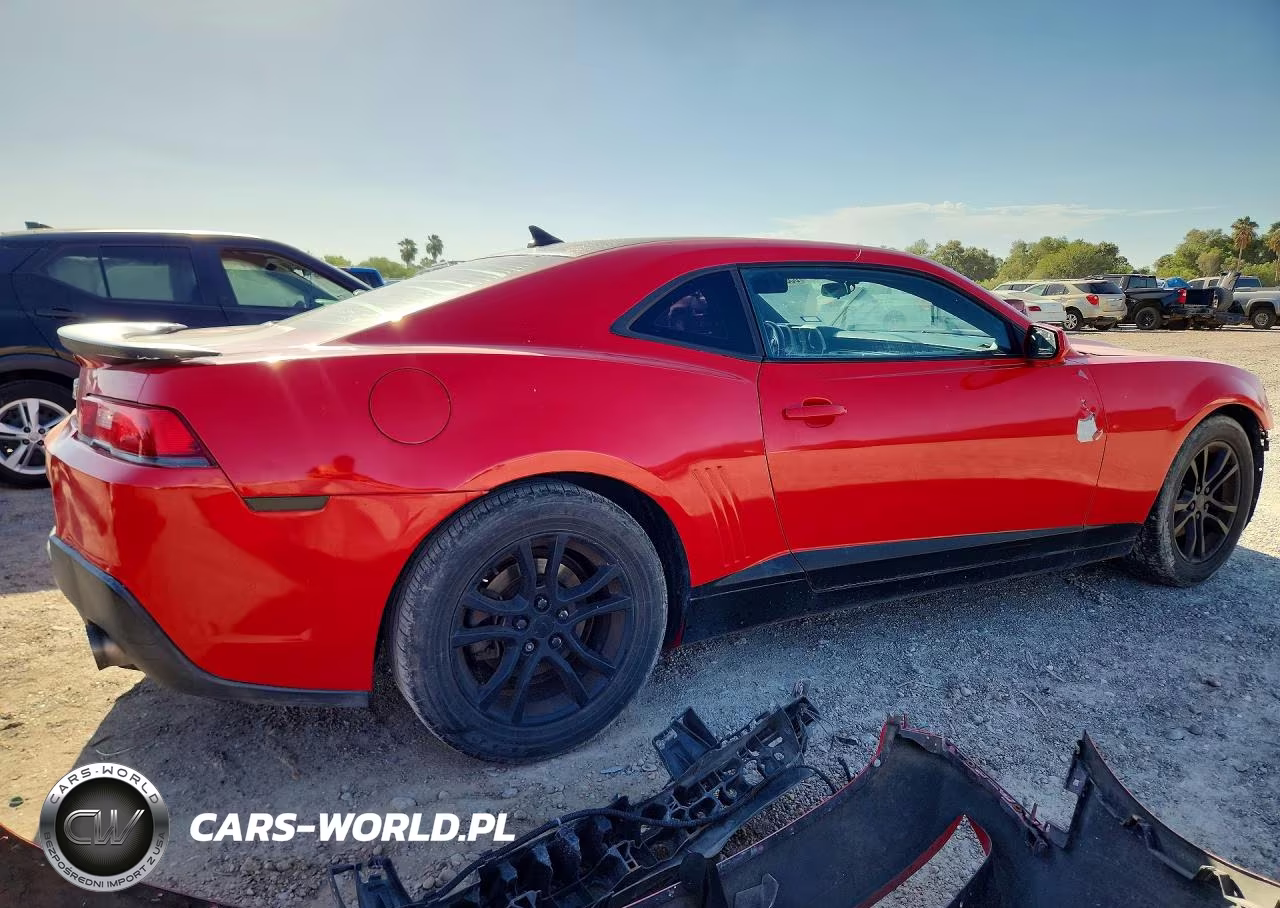 2015 Chevrolet Camaro Lt VIN:2G1FD1E31F9106682 - 3
