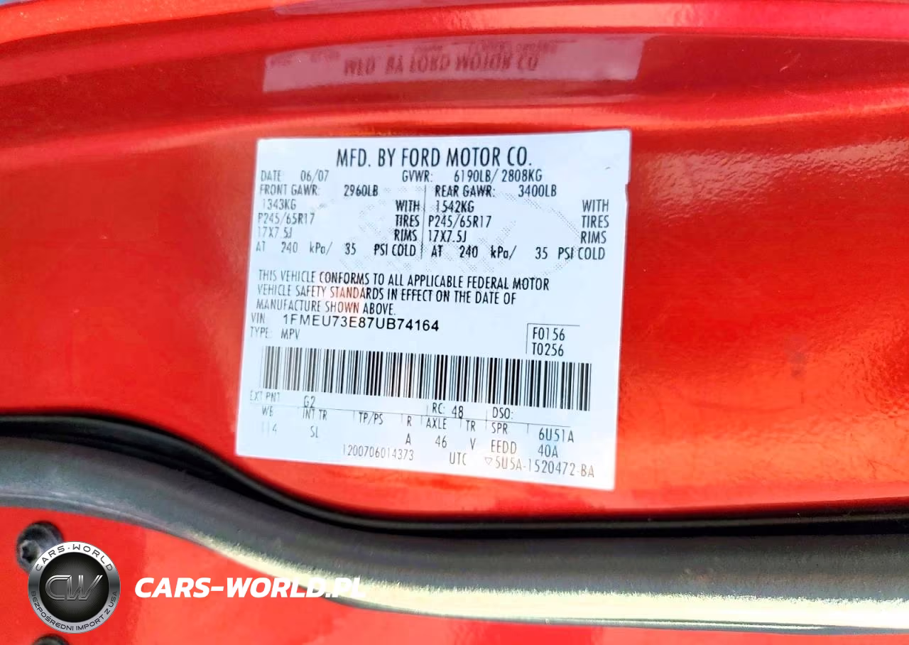 2007 Ford Explorer Xlt VIN:1FMEU73E87UB74164 - 13