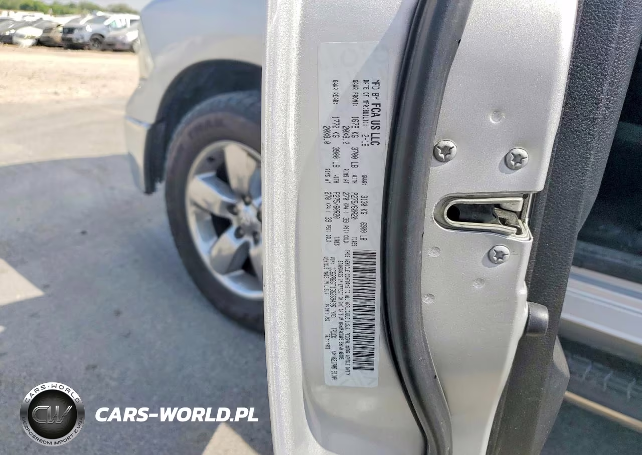2016 Ram 1500 Slt VIN:1C6RR6GT1GS269436 - 12