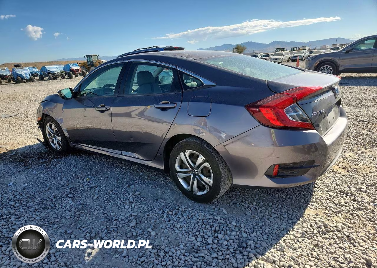 2018 Honda Civic Lx VIN:19XFC2F56JE011433 - 2