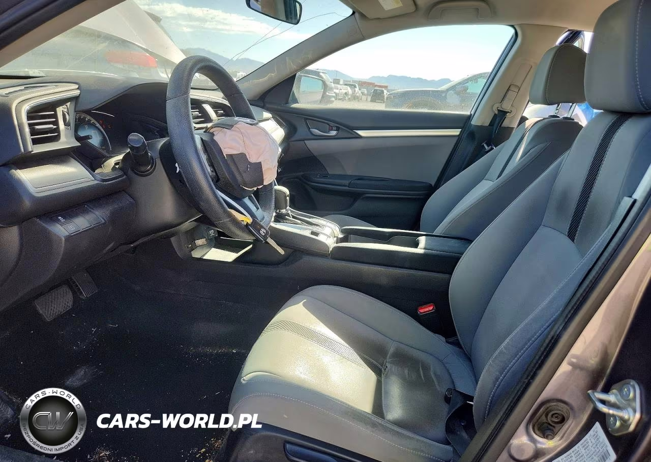 2018 Honda Civic Lx VIN:19XFC2F56JE011433 - 7