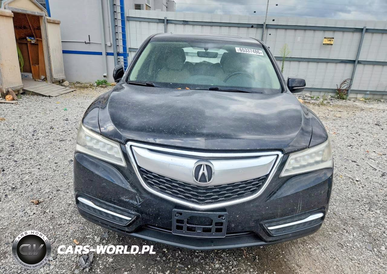 2016 Acura Mdx VIN:5FRYD4H24GB028298 - 5