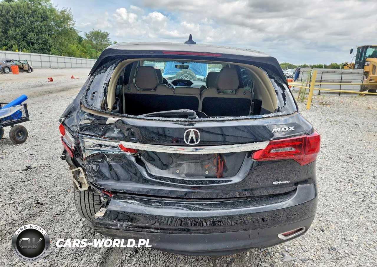 2016 Acura Mdx VIN:5FRYD4H24GB028298 - 6