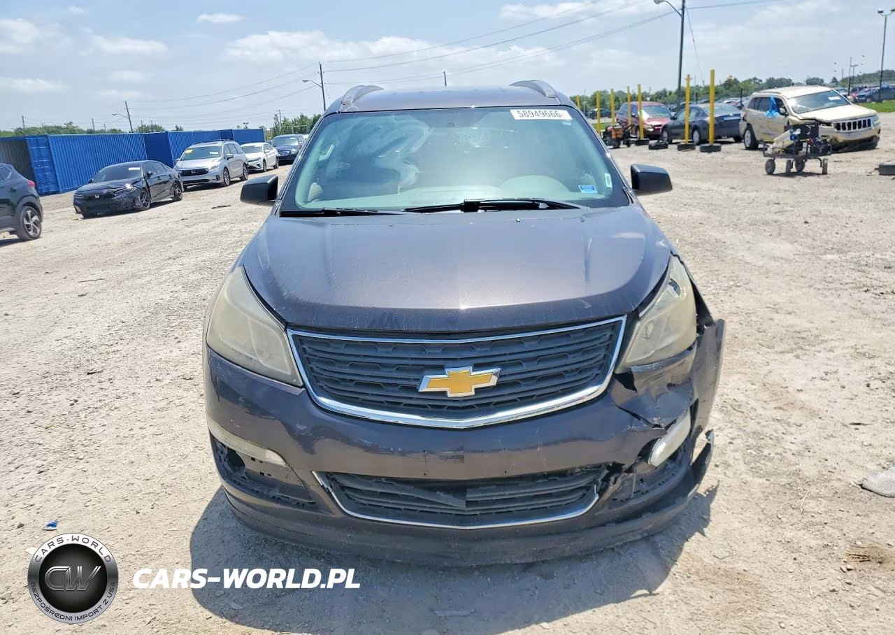 2014 Chevrolet Traverse Ls VIN:1GNKRFED0EJ359905 - 5