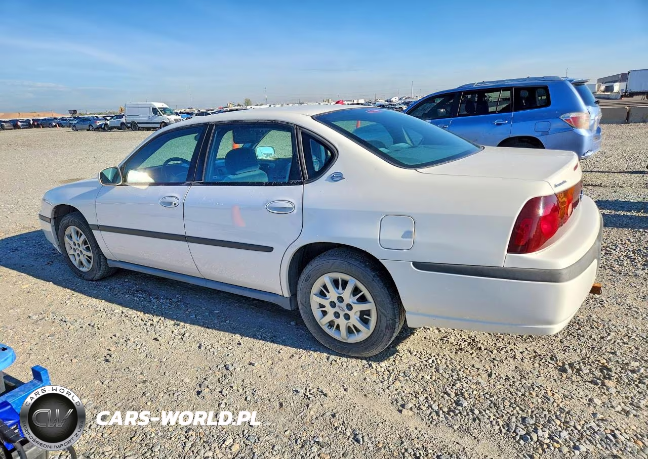 2001 Chevrolet Impala VIN:2G1WF55E219289926 - 2