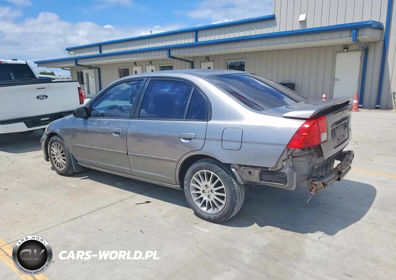 2005 Honda Civic Lx VIN:2HGES16535H623304 - 2