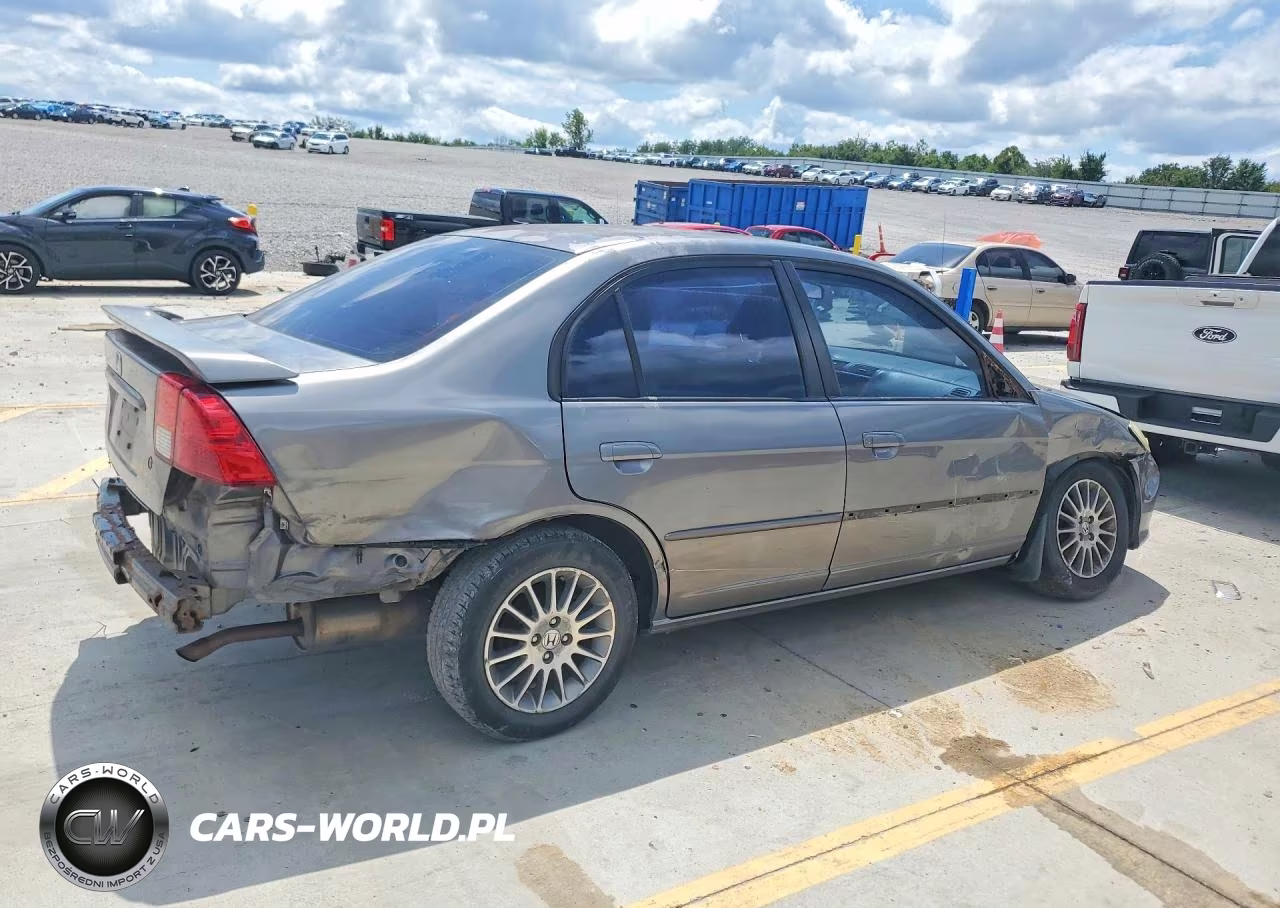 2005 Honda Civic Lx VIN:2HGES16535H623304 - 3