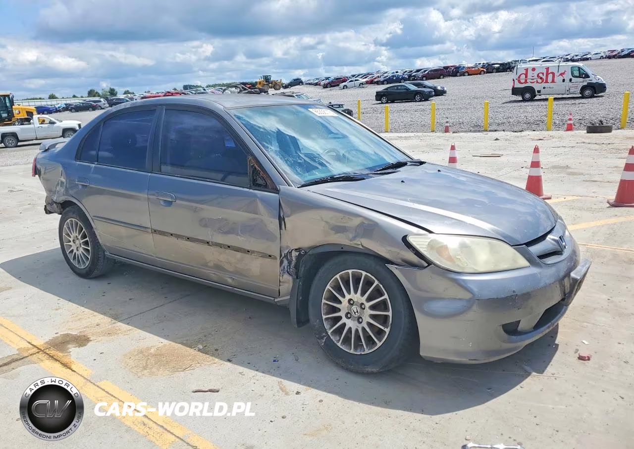 2005 Honda Civic Lx VIN:2HGES16535H623304 - 4
