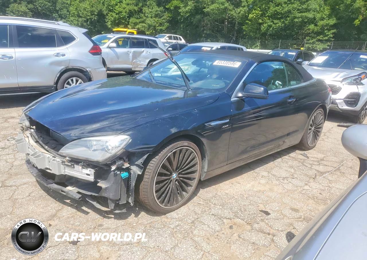 2012 BMW 650 Xi VIN:WBALZ5C55CDX64489 - 1