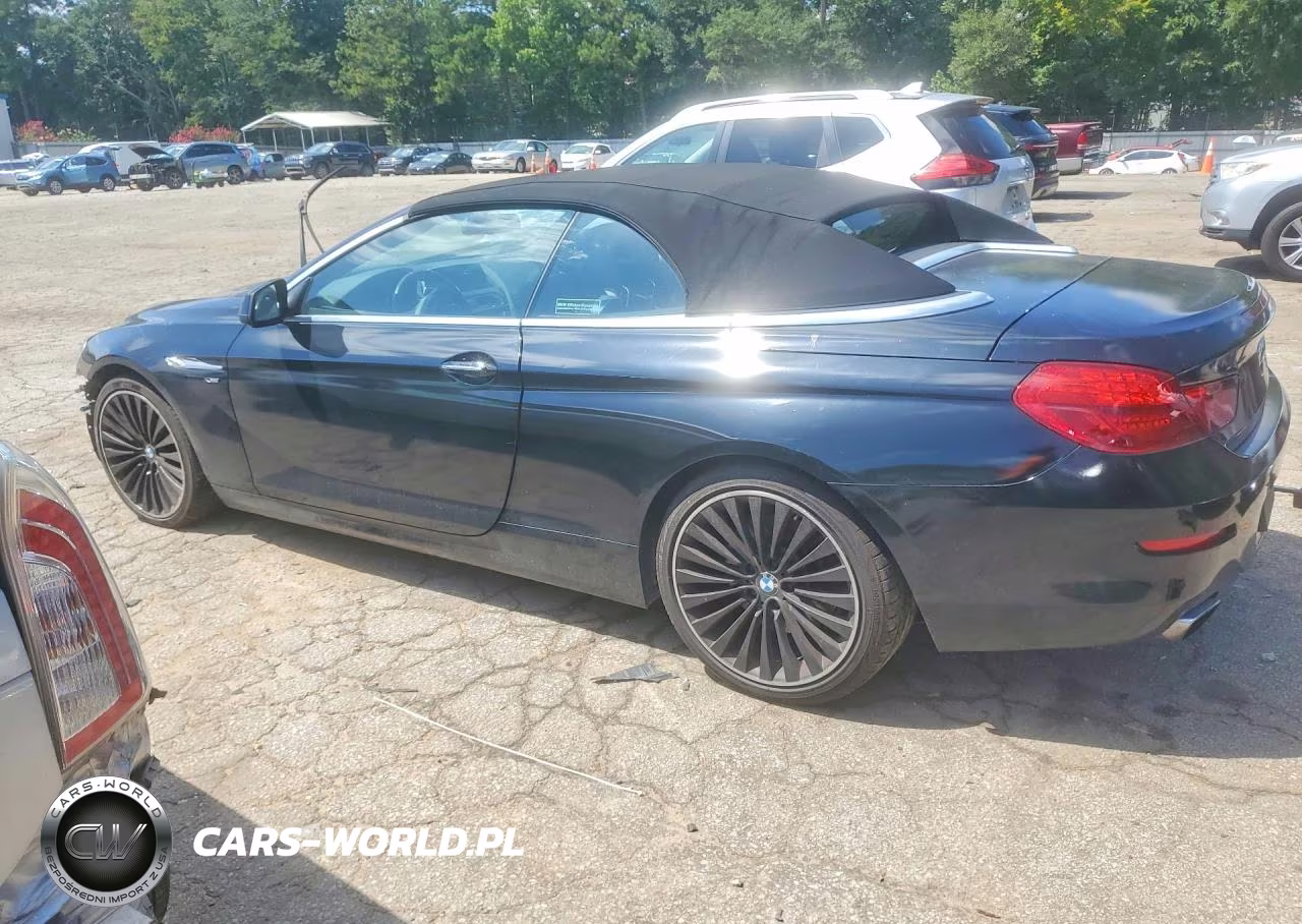 2012 BMW 650 Xi VIN:WBALZ5C55CDX64489 - 2