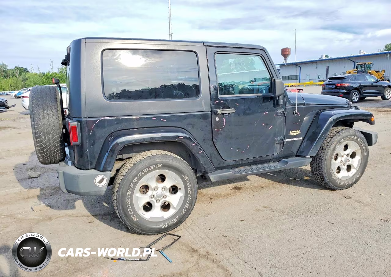 2008 Jeep Wrangler Sahara VIN:1J4FA54128L652405 - 3