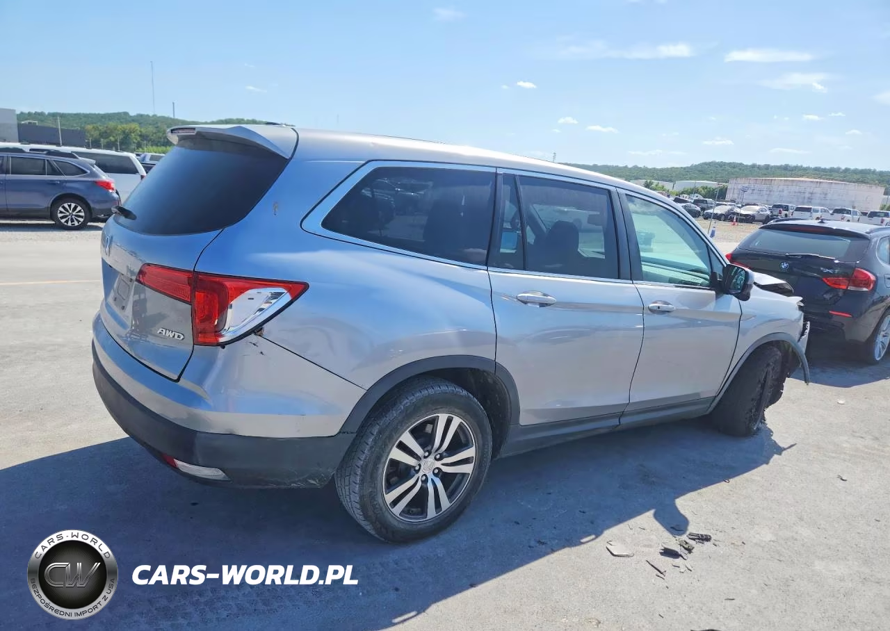 2016 Honda Pilot Exl VIN:5FNYF6H83GB007390 - 3