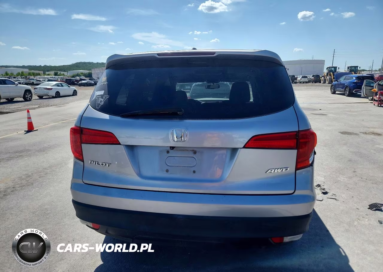 2016 Honda Pilot Exl VIN:5FNYF6H83GB007390 - 6