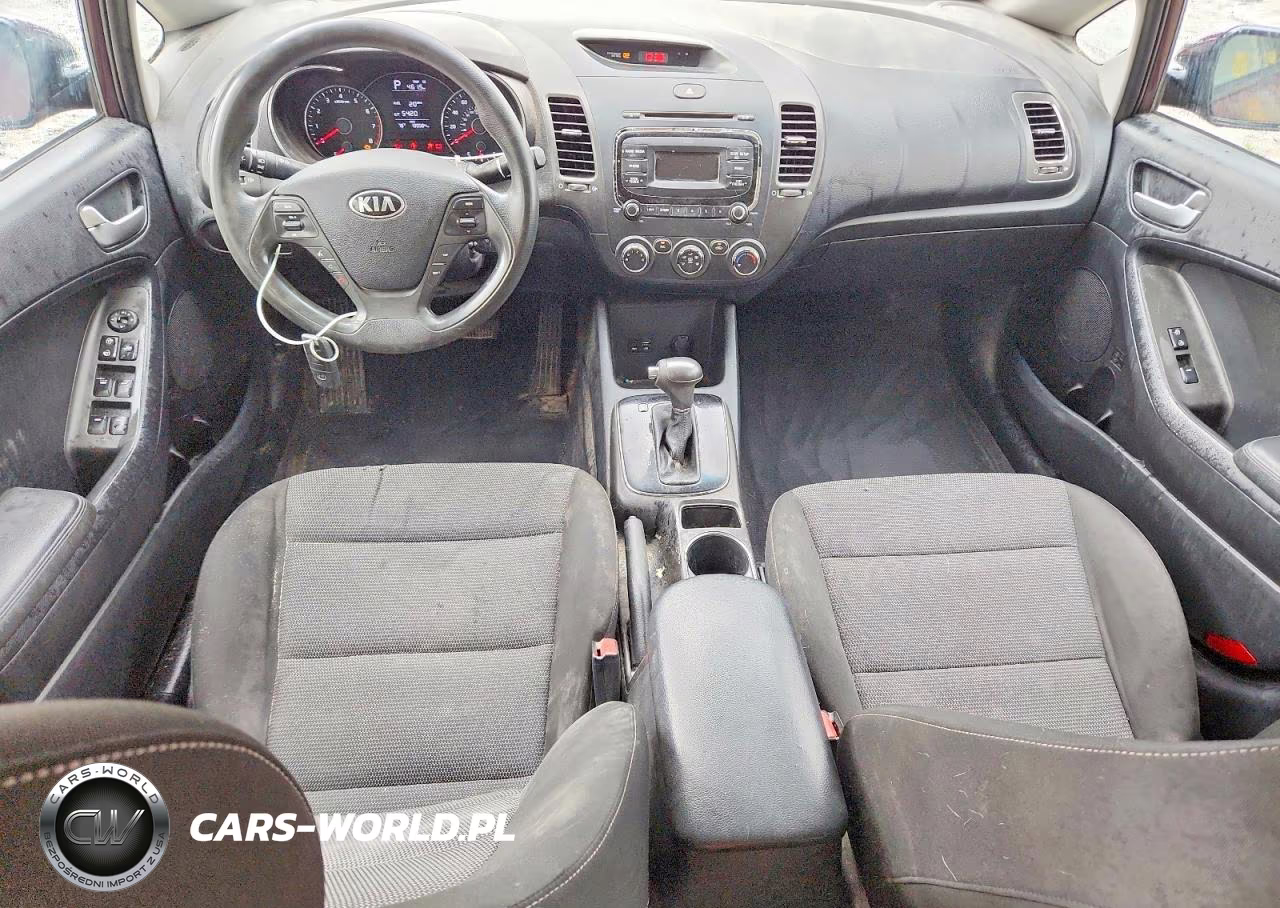 2017 Kia Forte Lx VIN:3KPFK4A71HE109500 - 8