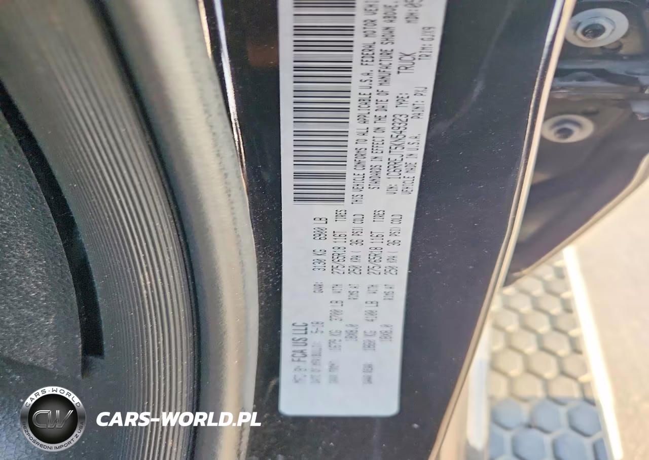 2019 Ram 1500 Laramie VIN:1C6RREJT5KN549323 - 12