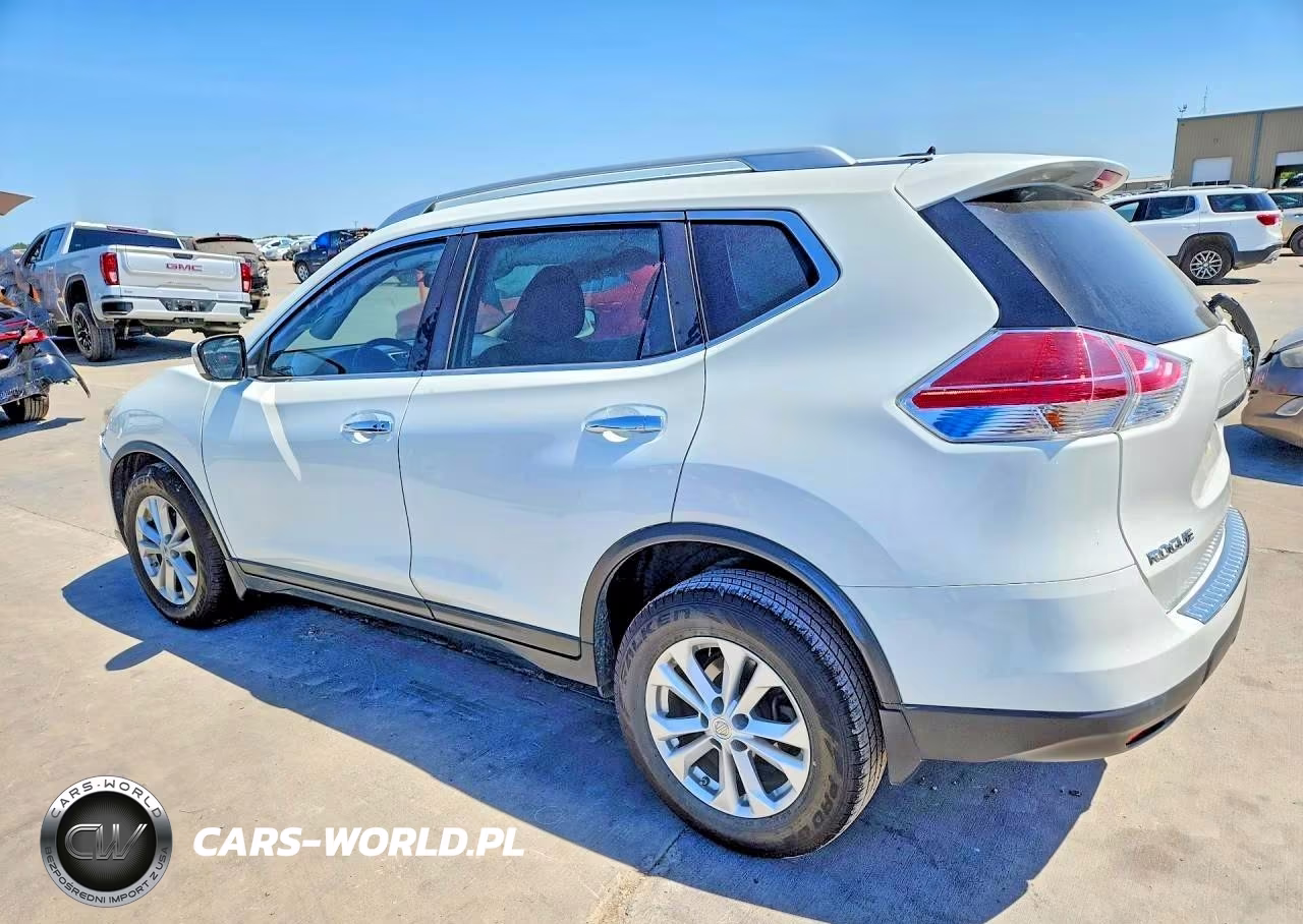 2016 Nissan Rogue Sv VIN:KNMAT2MT7GP611219 - 2