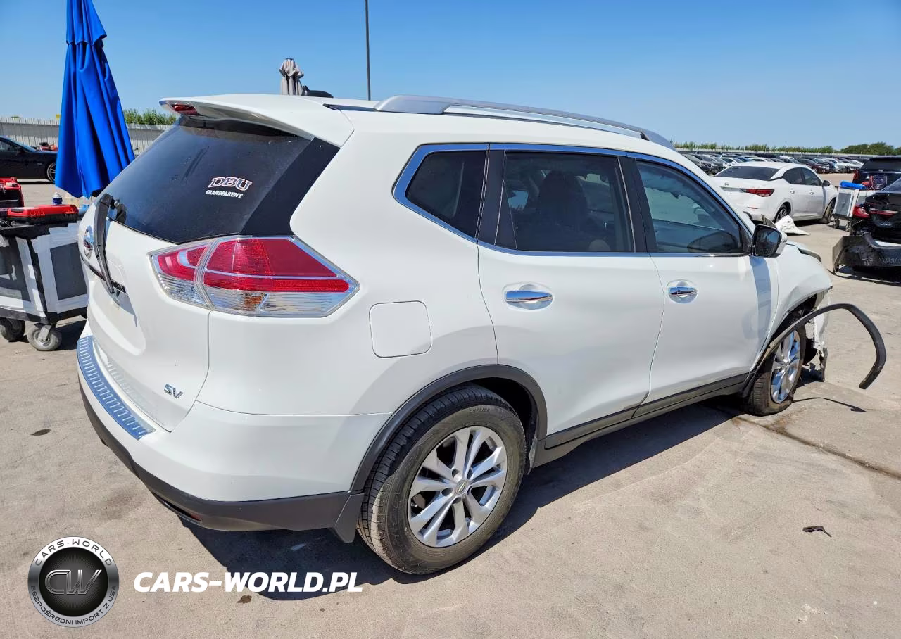 2016 Nissan Rogue Sv VIN:KNMAT2MT7GP611219 - 3