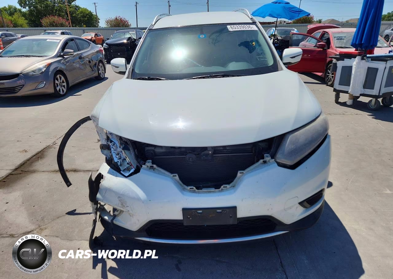 2016 Nissan Rogue Sv VIN:KNMAT2MT7GP611219 - 5