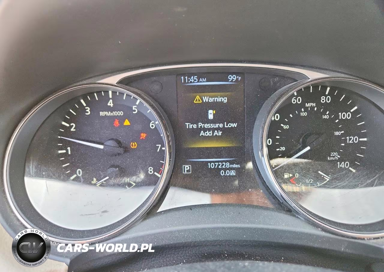 2016 Nissan Rogue Sv VIN:KNMAT2MT7GP611219 - 9