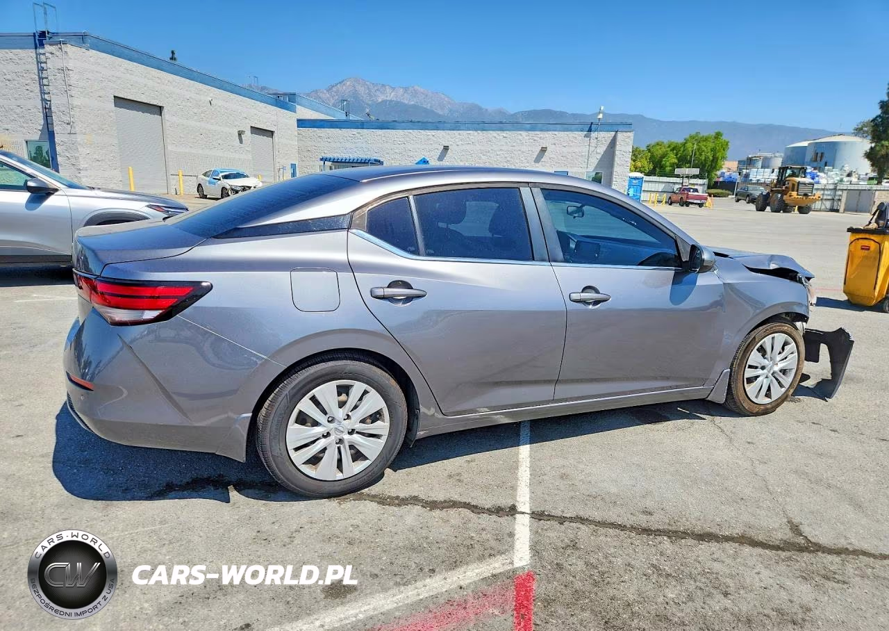 2022 Nissan Sentra S VIN:3N1AB8BV9NY240055 - 3