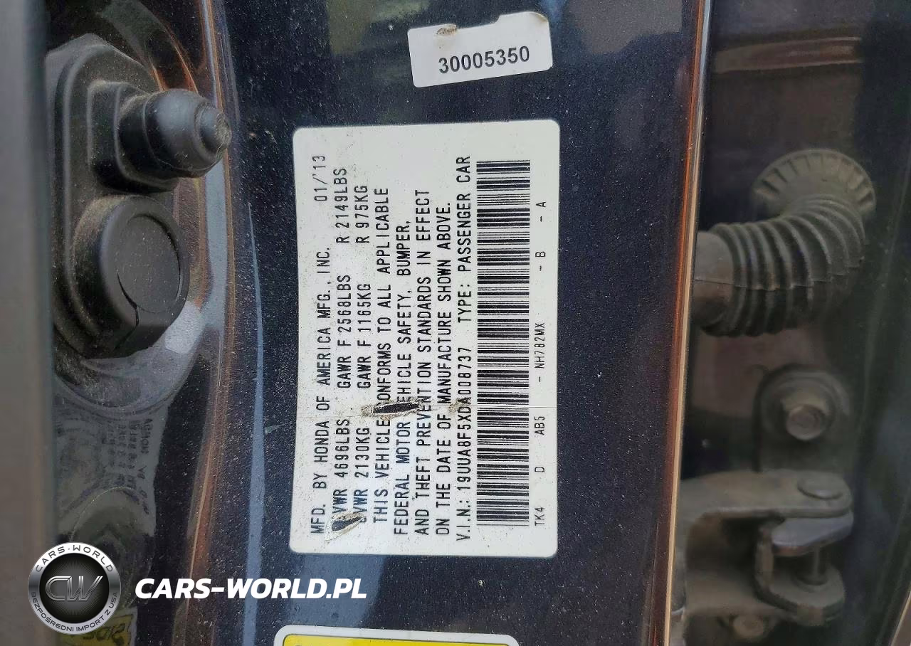 2013 Acura Tl Tech VIN:19UUA8F5XDA008737 - 12