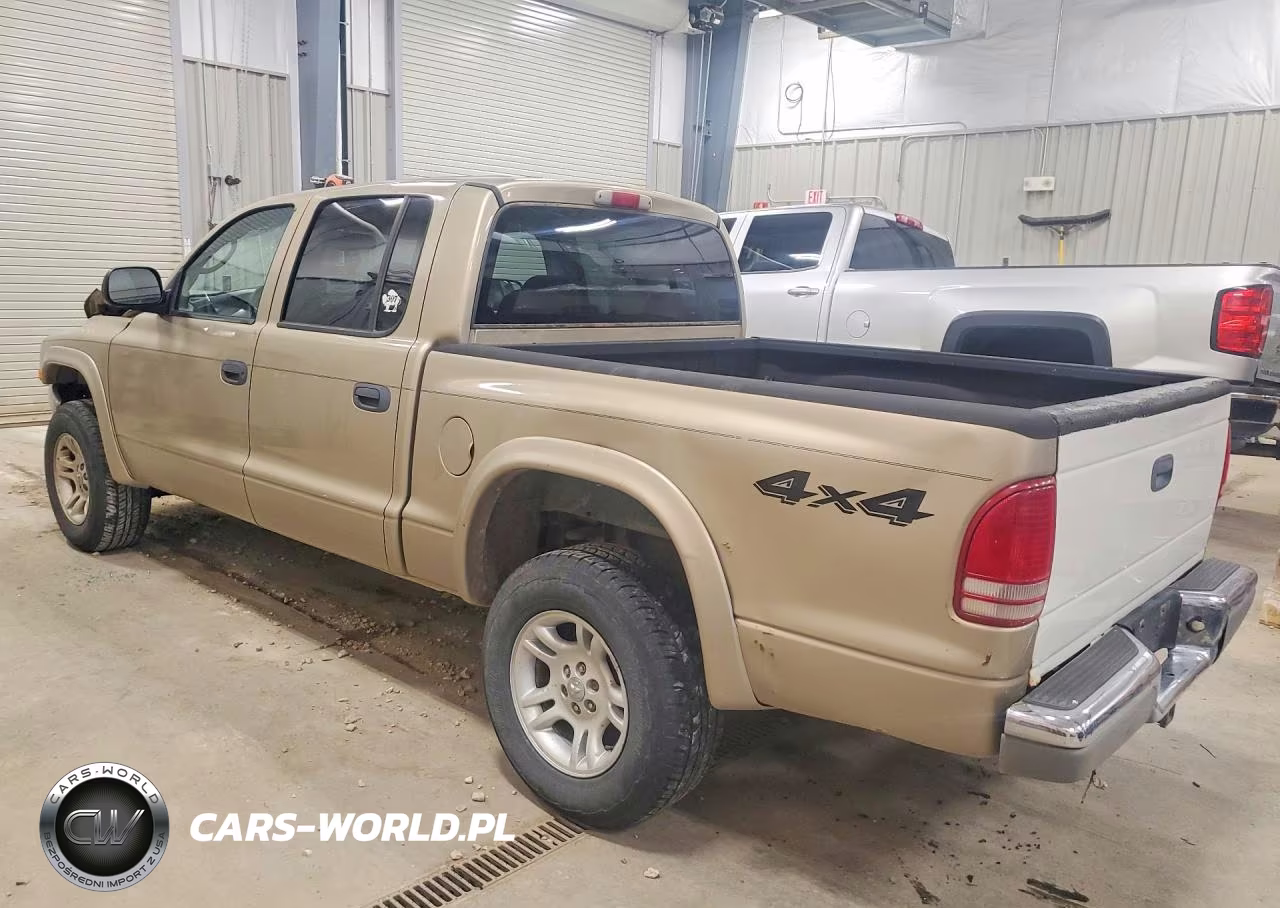 2003 Dodge Dakota Quad Slt VIN:1D7HG48N93S263513 - 2