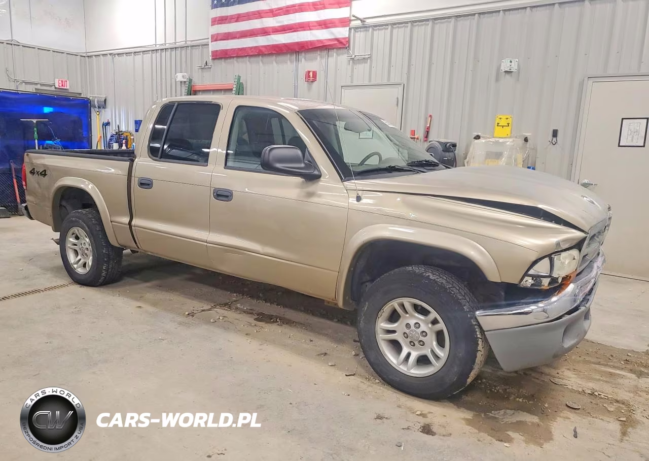 2003 Dodge Dakota Quad Slt VIN:1D7HG48N93S263513 - 4