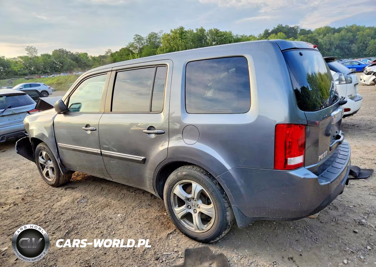 2012 Honda Pilot Exl VIN:5FNYF4H52CB035766 - 2