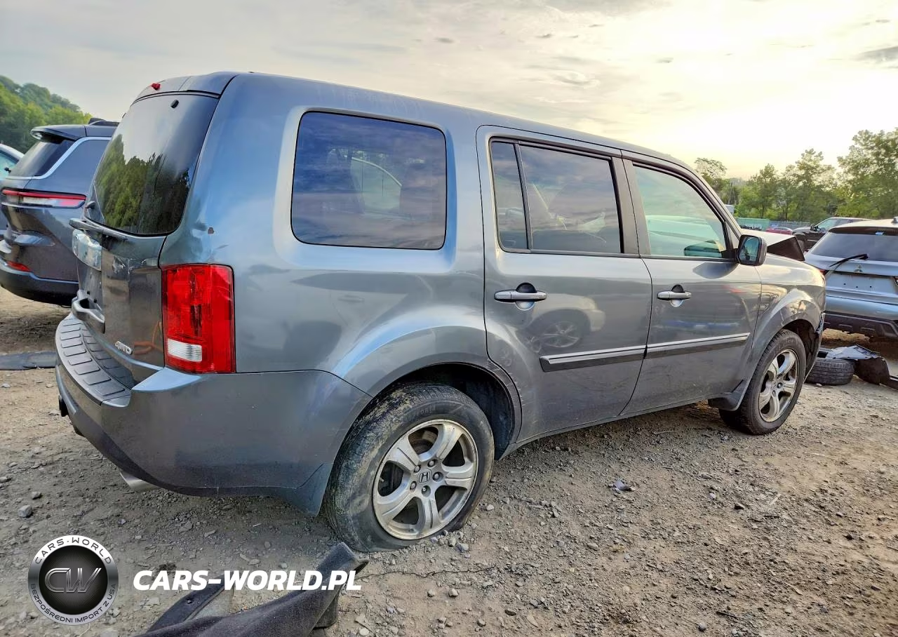 2012 Honda Pilot Exl VIN:5FNYF4H52CB035766 - 3