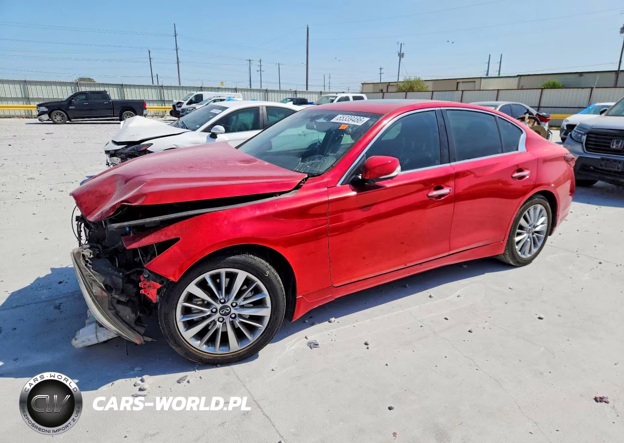 2021 Infiniti Q50 Luxe VIN:JN1EV7BP0MM700886 - 1