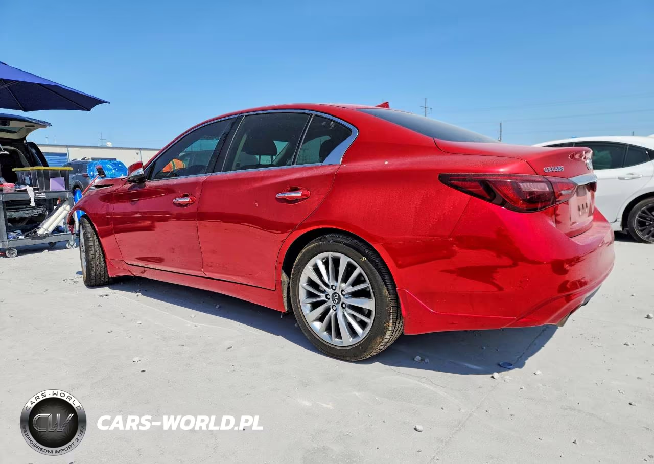 2021 Infiniti Q50 Luxe VIN:JN1EV7BP0MM700886 - 2