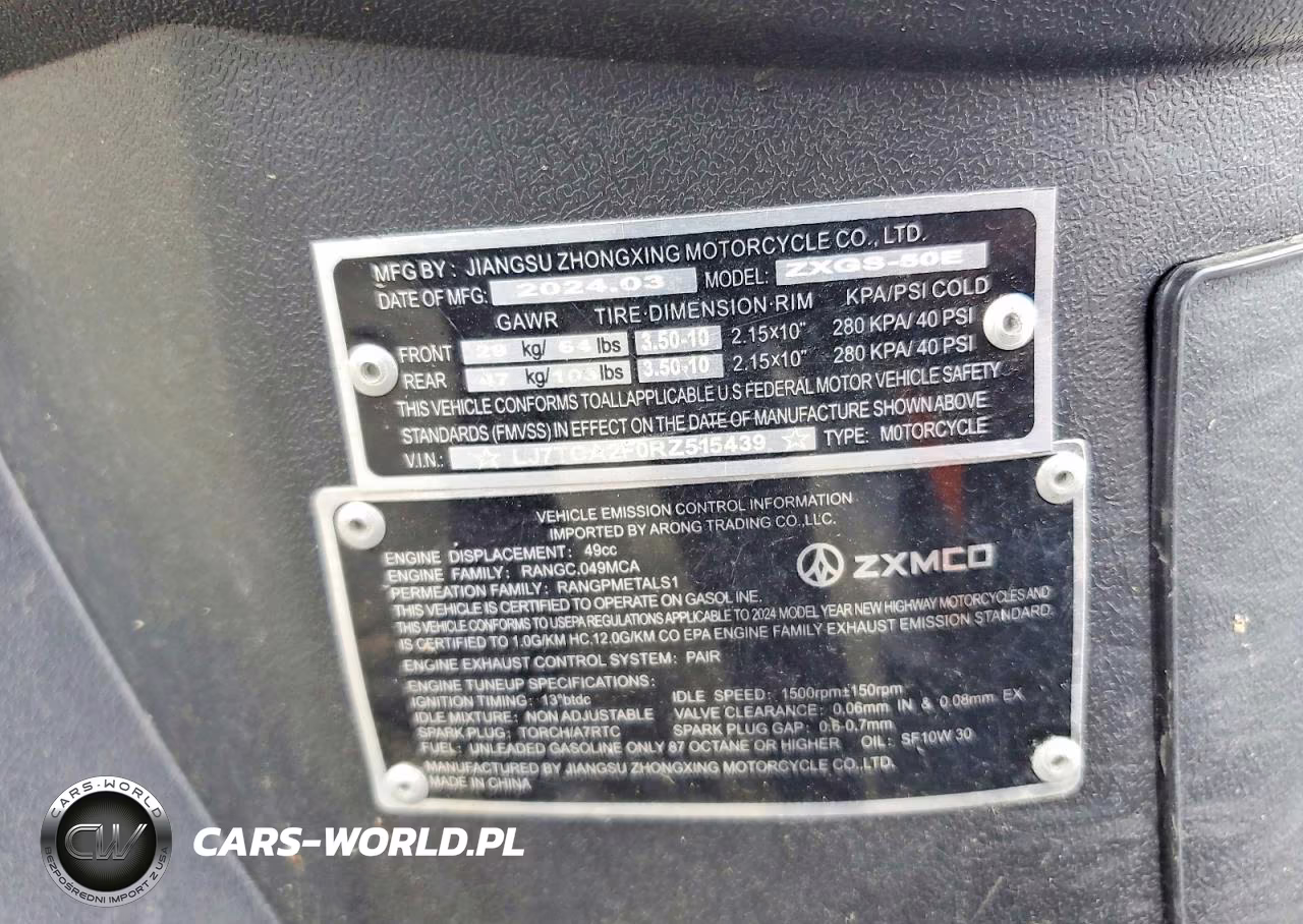 2024 Zhejiang Ly250 VIN:LJ7TCA2F0RZ515439 - 9