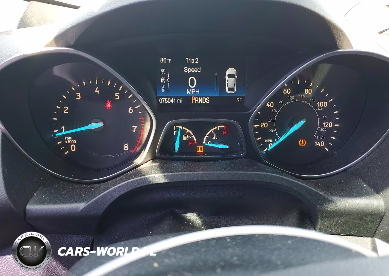 2018 Ford Escape S VIN:1FMCU0F75JUB58653 - 9