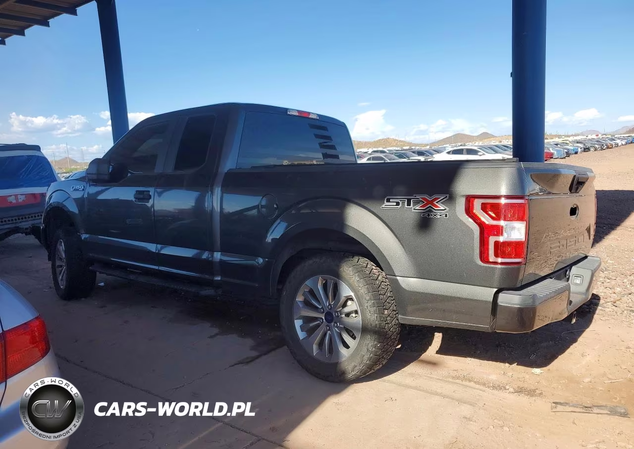 2018 Ford F150 Super Cab VIN:1FTFX1E52JKD44595 - 2