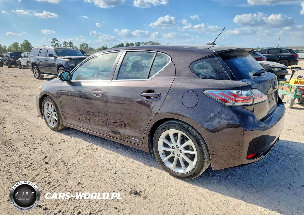 2011 Lexus Ct 200 VIN:JTHKD5BH6B2008297 - 2