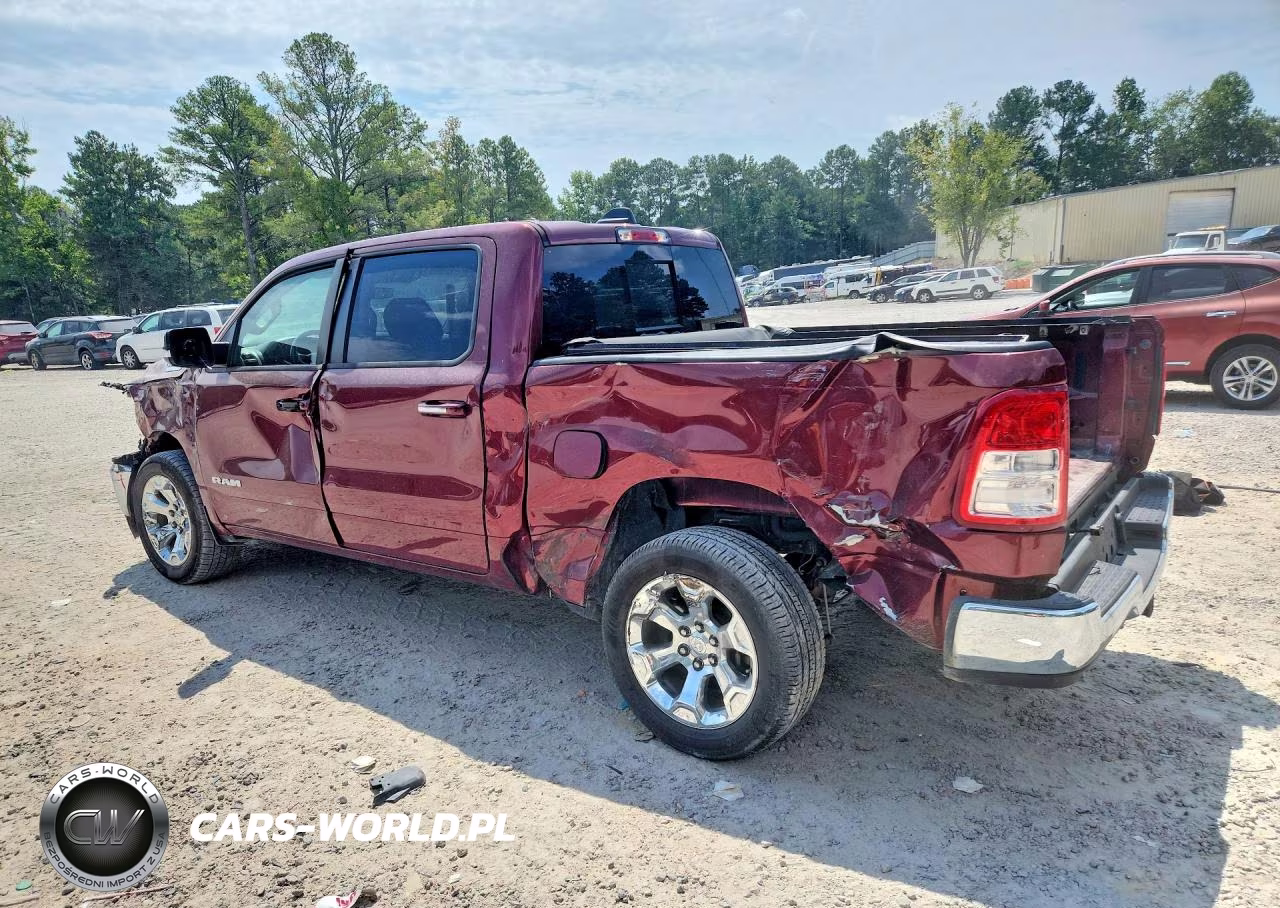 2019 Ram 1500 Big Horn-Lone Star VIN:1C6RRFFG2KN866753 - 2