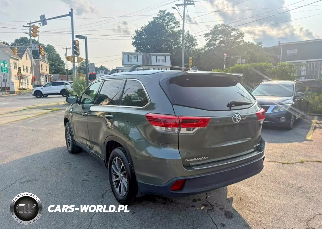 2019 Toyota Highlander Xle VIN:5TDJZRFH2KS968824 - 2