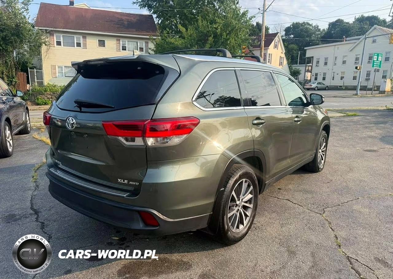 2019 Toyota Highlander Xle VIN:5TDJZRFH2KS968824 - 3