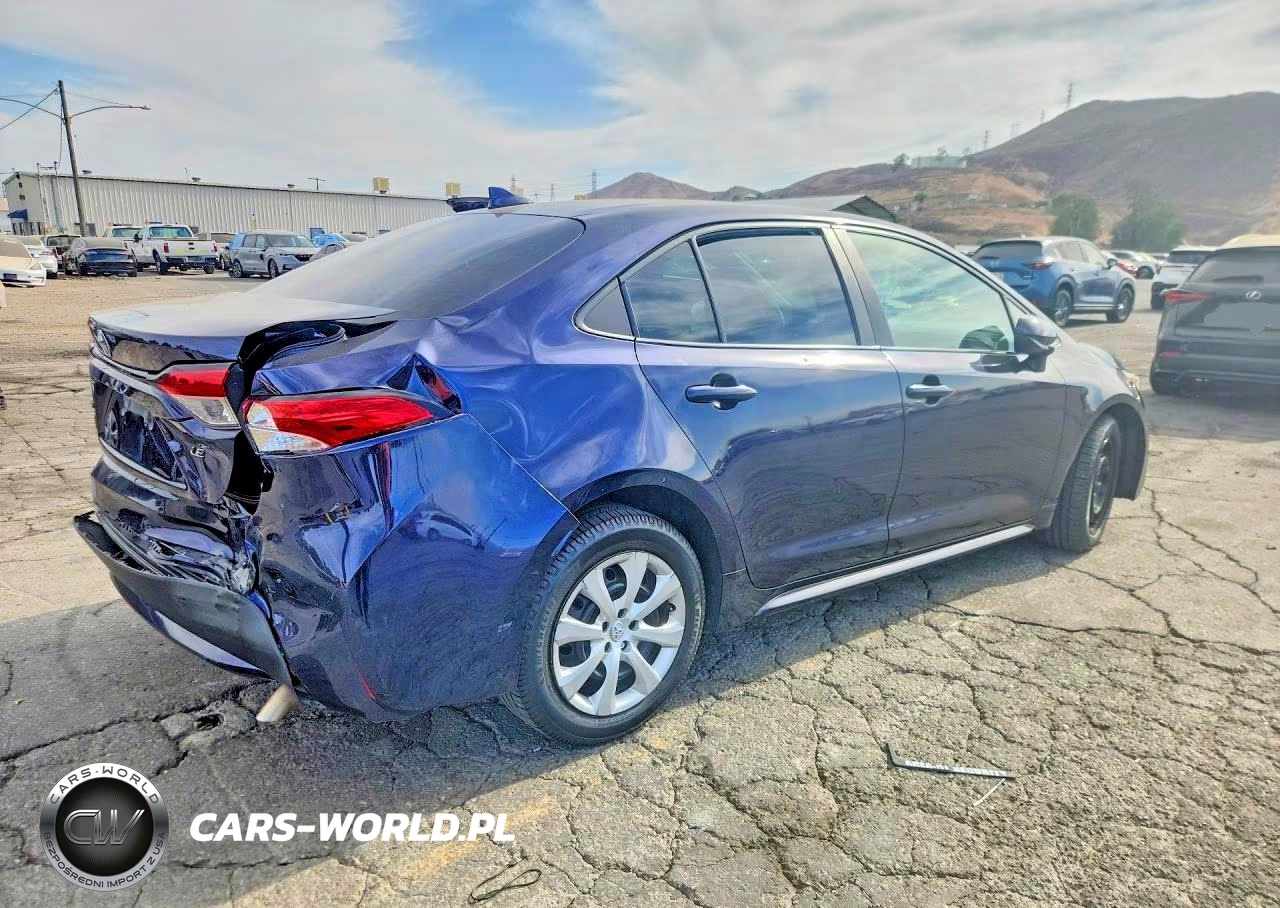 2021 Toyota Corolla Le VIN:5YFEPMAE8MP223028 - 3