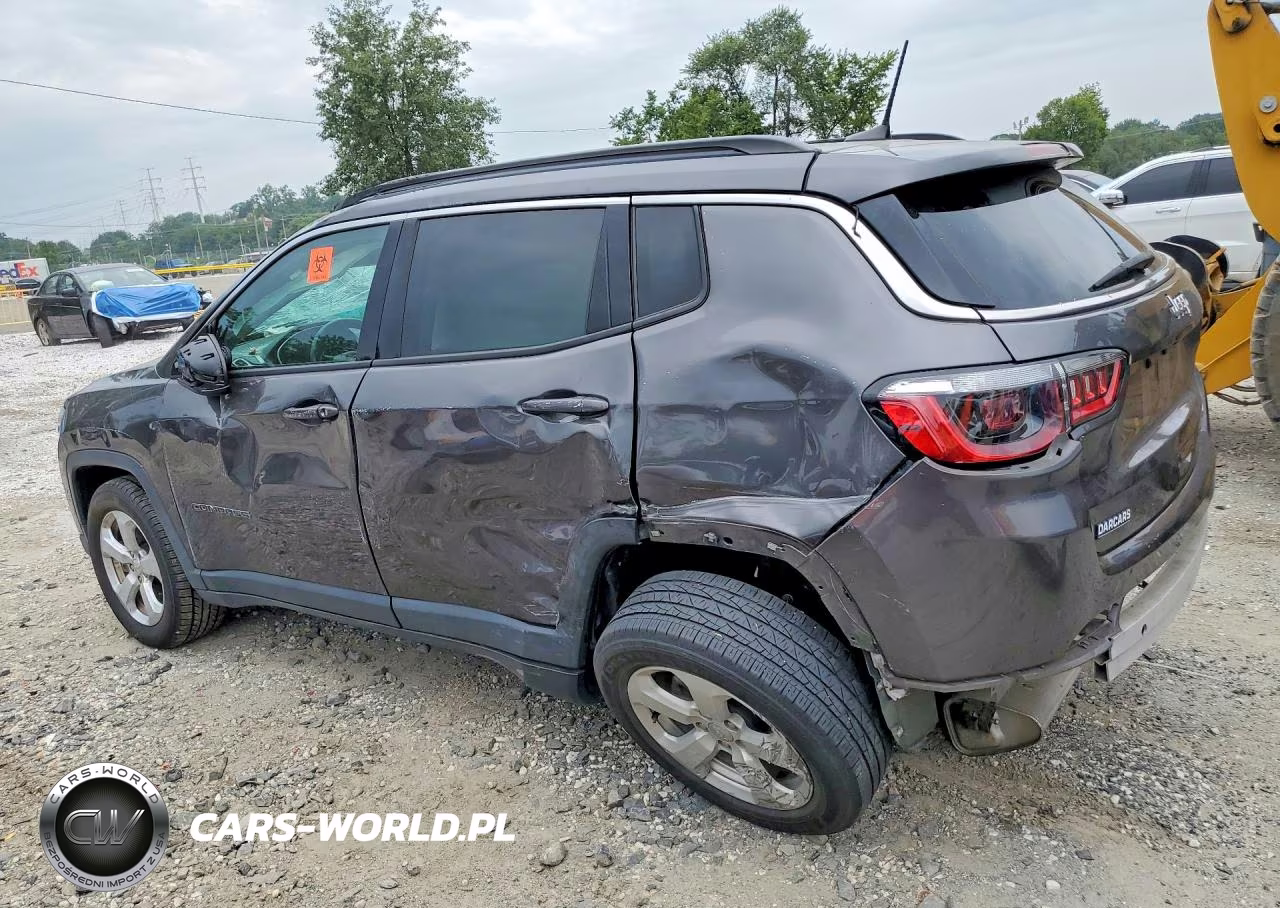 2021 Jeep Compass Latitude VIN:3C4NJCBB1MT572187 - 2